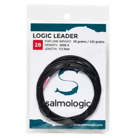 SalmoLogic - Coated Leaders 28g. S6