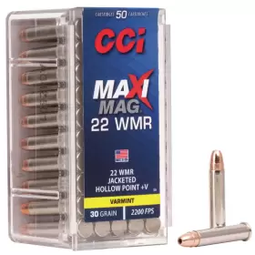 CCI 22WMR Maxi Magnum 30gr JHP V