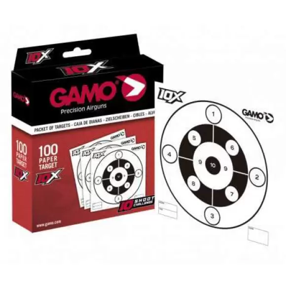 Gamo Skydeskiver 100 stk.