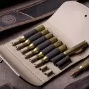 Sauer Cartridge Case Patronpung i nubuck-læder