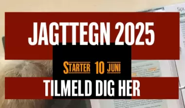 Jagttegn 2025 Sønderborg