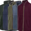 Hoggs Stenton fleece vest mange farver