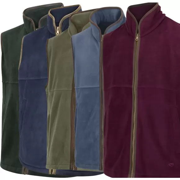 Hoggs Stenton fleece vest mange farver