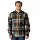 RUGGED FLEX™ RELAXED FIT MIDWEIGHT FLANNEL LONG-SLEEVE PLAID SHIRT