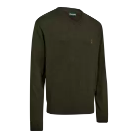 Strik i Merinould og bomuld til herrer fra Deerhunter Strik i Merinould og bomuld til herrer fra Deerhunter