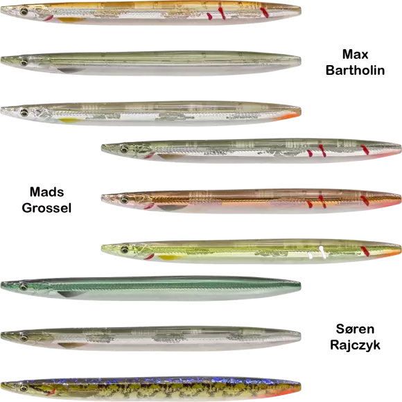 Savage Gear - Savage Gear LT Sandeel 3-pack Signature