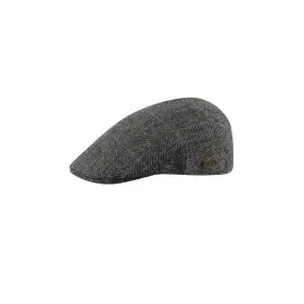 MJM Country Harris Tweed flatcap sixpence