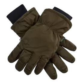 Deerhunter Excape Vinterhandsker i Art Green med Deer-Tex membran og varm Thinsulate-isolering til jagt og outdoor.