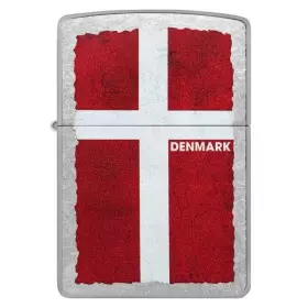 Zippo Lighter med dannebrogsflag
