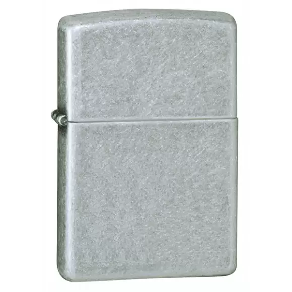 Zippo Z Antique Silver Plate