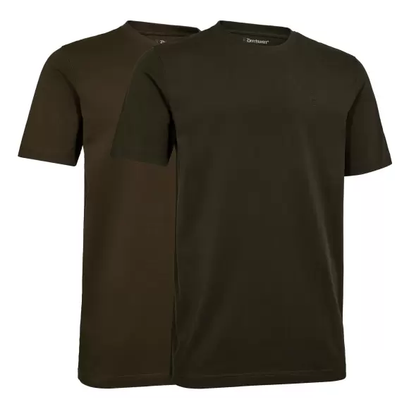 Deerhunter - 2-pak T-shirts med broderi