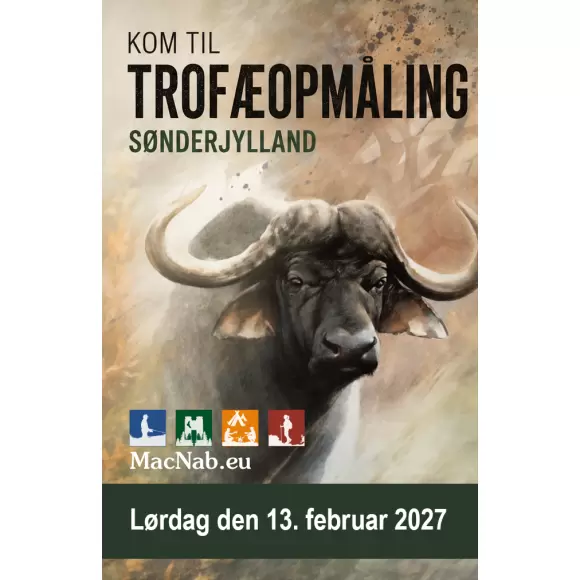 Trofæopmåling 2027 - Sønderjylland Trofæopmåling 2027 - Sønderjylland