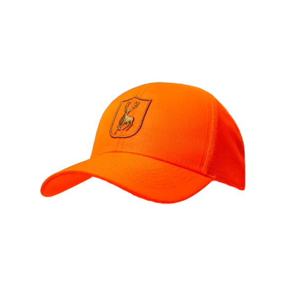 Deerhunter Recon Cap med mesh jagtkasket i grøn og Safety Orange Deerhunter Recon Cap med mesh jagtkasket i grøn og Safety Orange