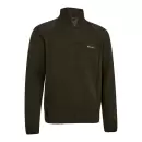 Deerhunter Finley Stormliner Knit herrestrik med vindtæt membran, høj krave med lynlås og forstærkninger på skuldre og albuer. Deerhunter Finley Stormliner Knit herrestrik med vindtæt membran, høj krave med lynlås og forstærkninger på skuldre og albuer.