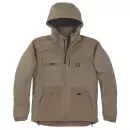 Carhartt Steel Braddock herrejakke med aftagelig hætte, varmt for, praktiske lommer og slidstærkt vandafvisende ydermateriale. Carhartt Steel Braddock herrejakke med aftagelig hætte, varmt for, praktiske lommer og slidstærkt vandafvisende ydermateriale.