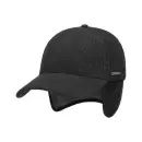 Stetson Vaby Ear Flaps Cap mørkegrå kasket med nedfoldede øreklapper til beskyttelse mod kulde. Stetson Vaby Ear Flaps Cap mørkegrå kasket med nedfoldede øreklapper til beskyttelse mod kulde.