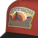 Stetson Trucker Cap Wolf med ulvemotiv på fronten, buet skygge og ventilerende mesh-bagside. Stetson Trucker Cap Wolf med ulvemotiv på fronten, buet skygge og ventilerende mesh-bagside.