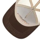 Stetson Trucker Cap Classic Globe med klassisk Globe-logo på fronten, buet skygge og åndbar meshbagside.