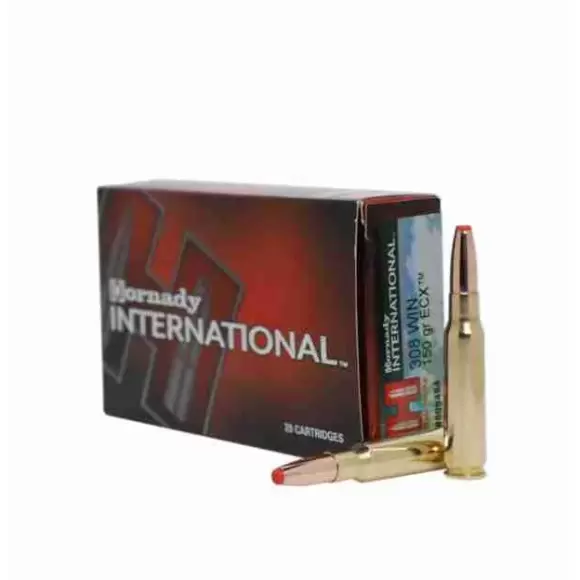 Hornady ECX .308 win. blyfri ammunition 