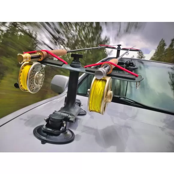Fiskestangholder til bilen
